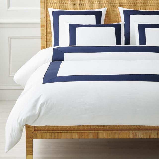 Beach Club Border Duvet Cover