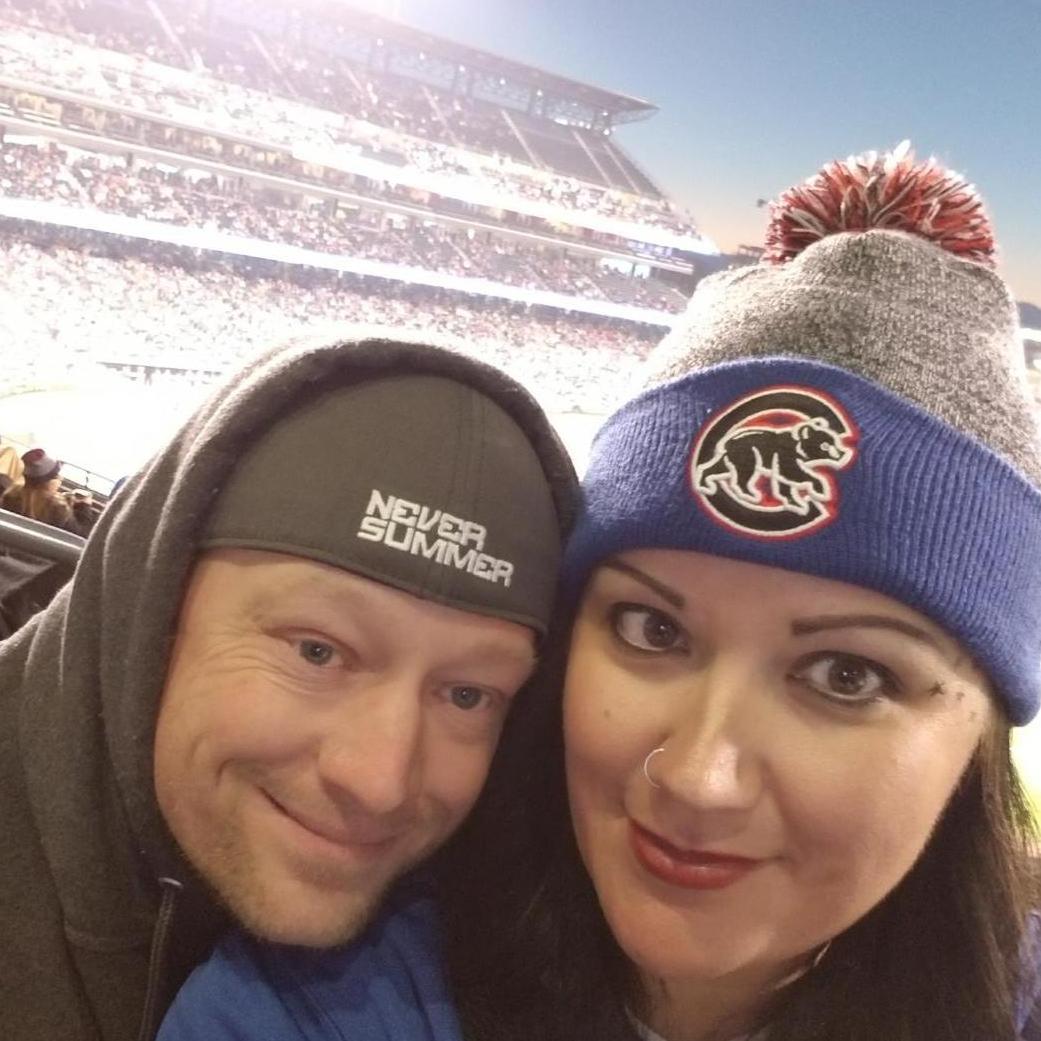 He really loves me - Cubs game in 2018