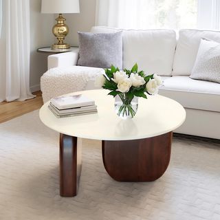Elegant Round Coffee Table
