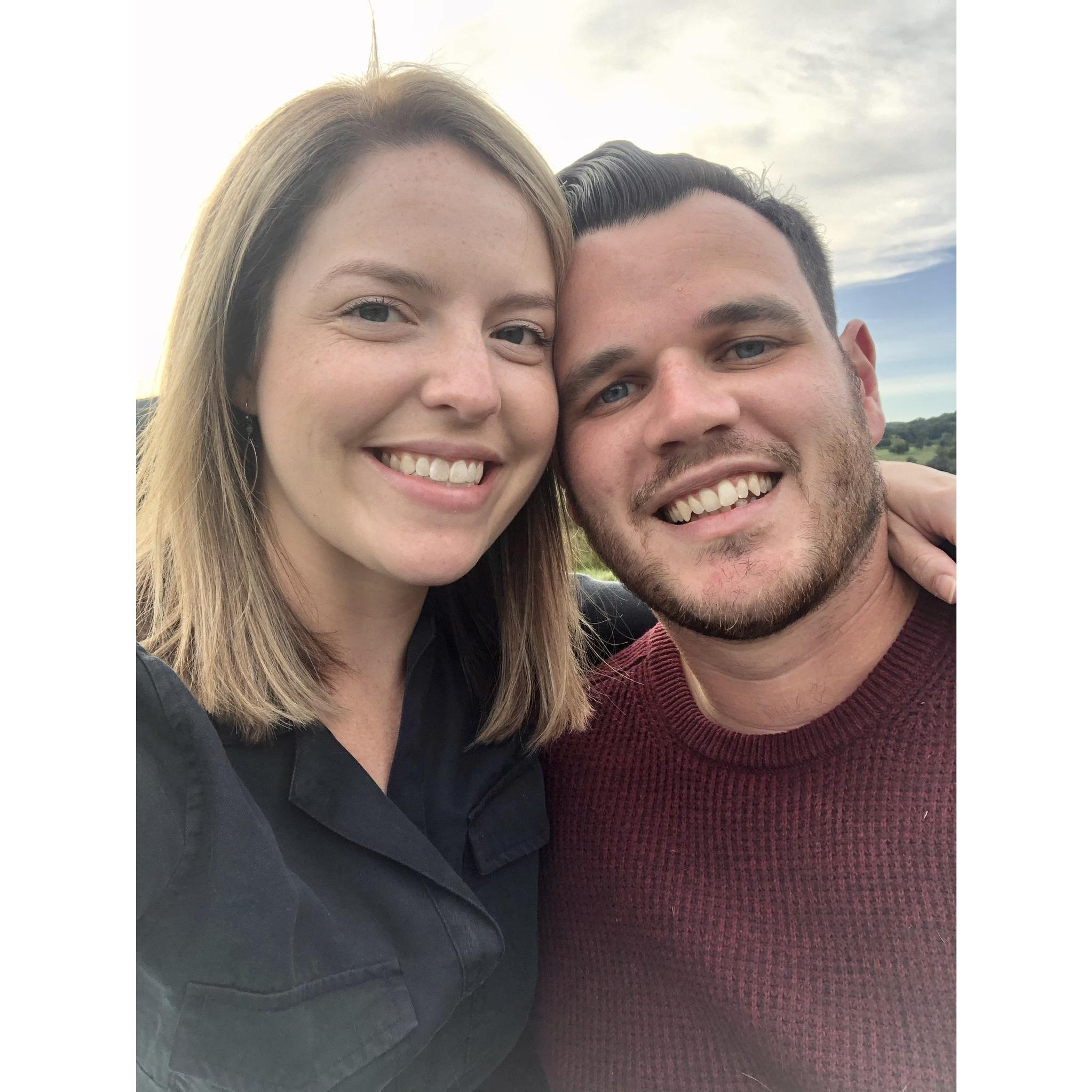 Right before Mike proposed!