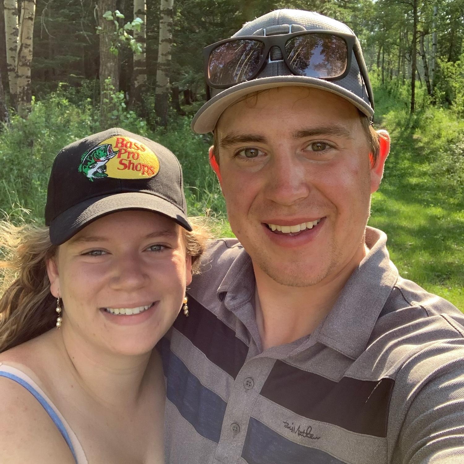 Frisbee golf duo