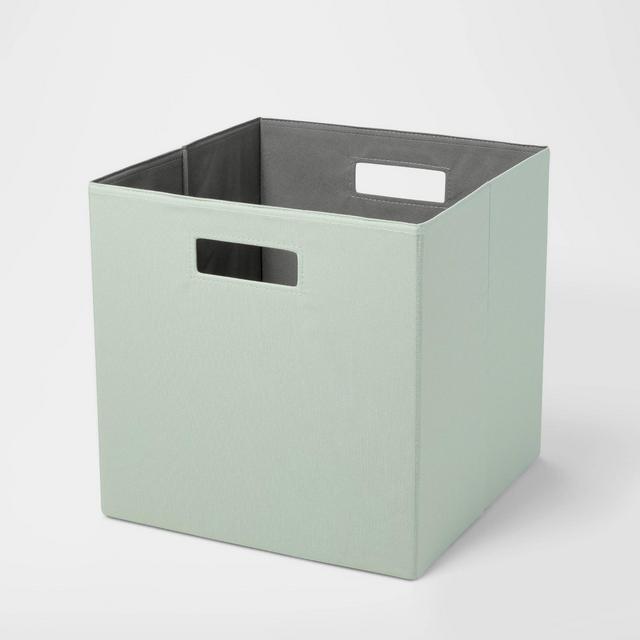 13" x 13" Fabric Bin Light Green - Brightroom™