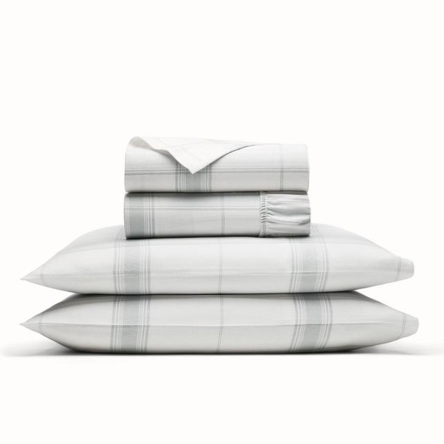 Flannel Classic Plaid Sheet Set