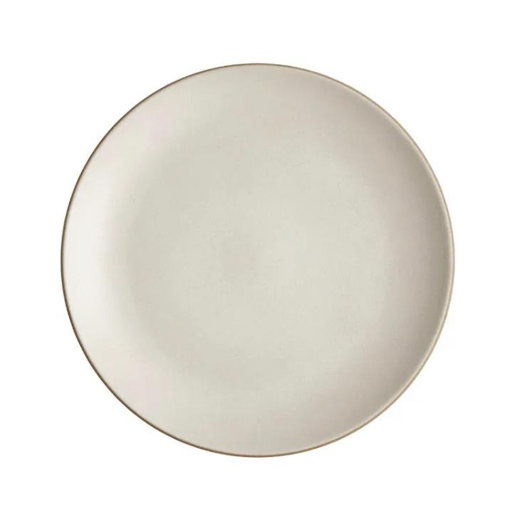 Heath Coupe Dinner Plate (in the color sand)