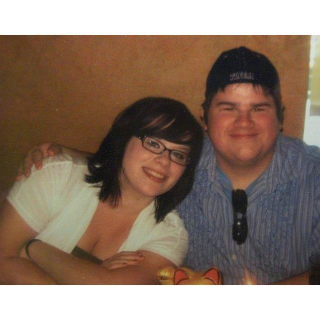 This is one of the first photos Kyle and I took together. It was at his birthday celebration at Bennihana.