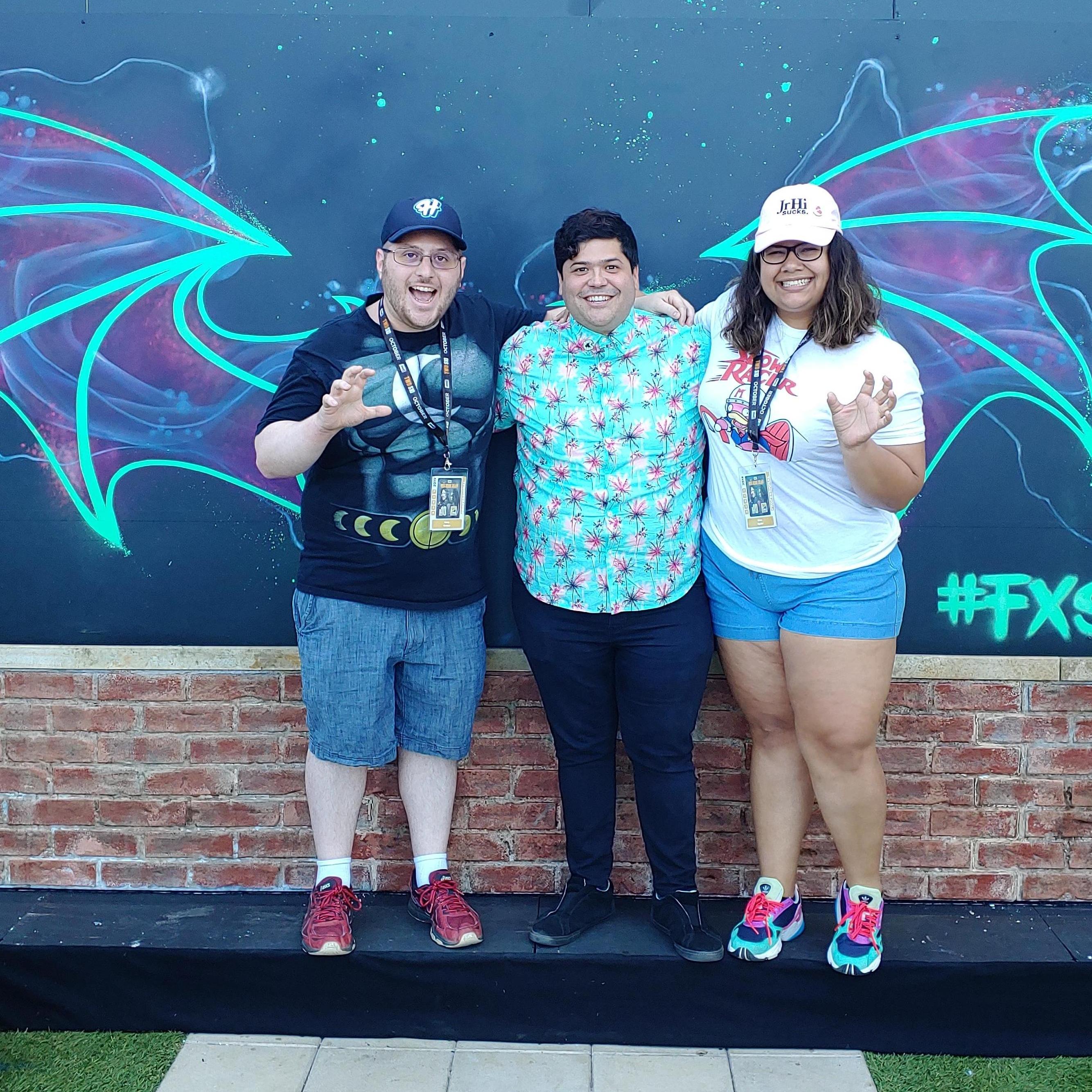 From when we got to go to San Diego Comic Con for Harri's 30th birthday.  We met Harvey Guillen who plays Guillermo on FX's What We Do In The Shadows tv series!