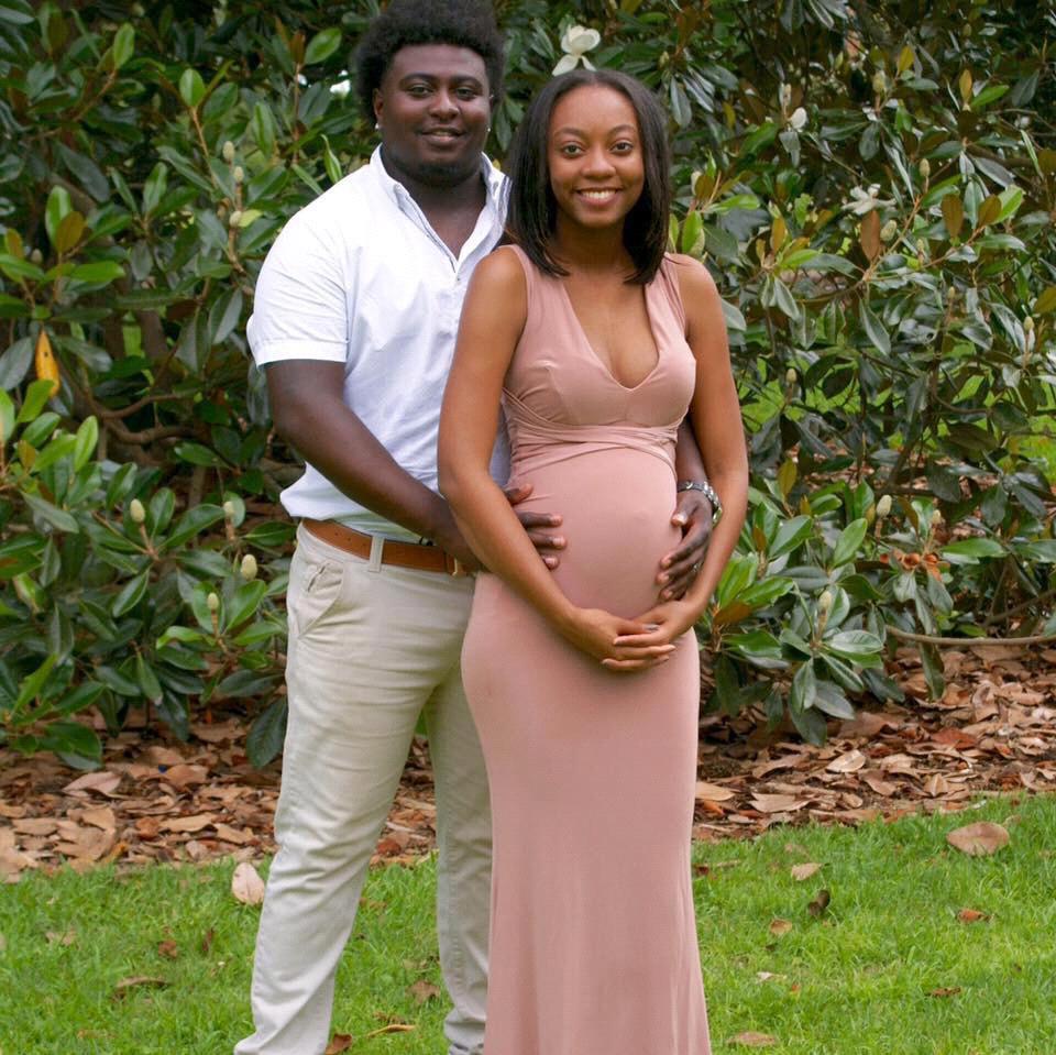 Then, we were expecting our first daughter, Maliyah during our sophomore/junior year of college!