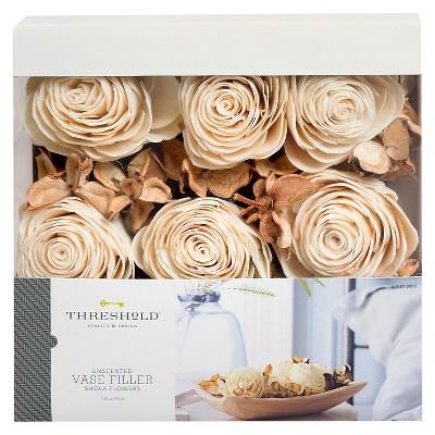 Product description page - Decorative Shola Flower Filler - White - Threshold™