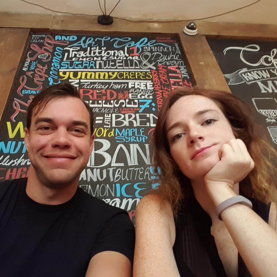 A cafe where we got crepes and coffee
London, August 2017