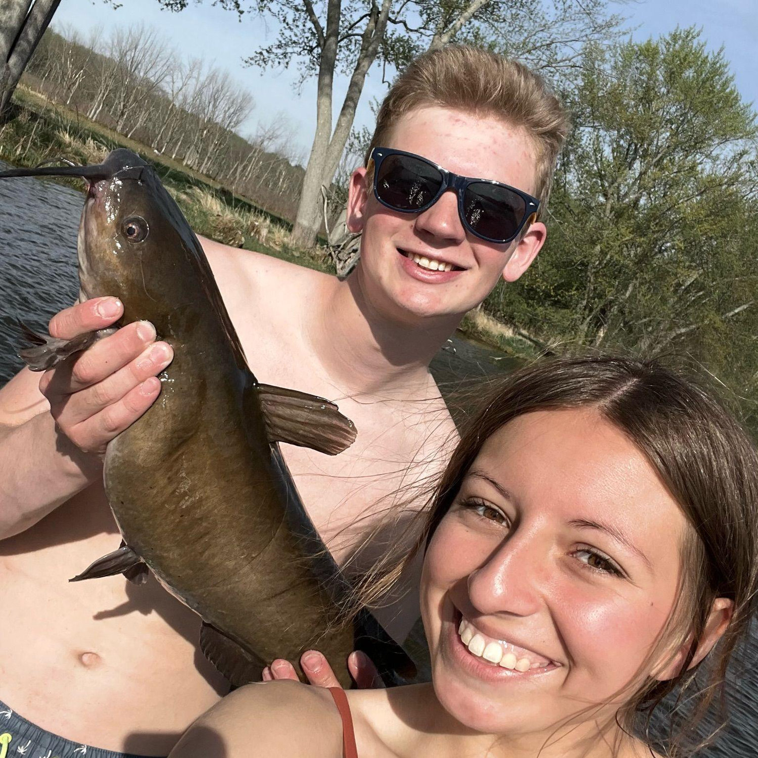 Cat fishing in the Grand River!