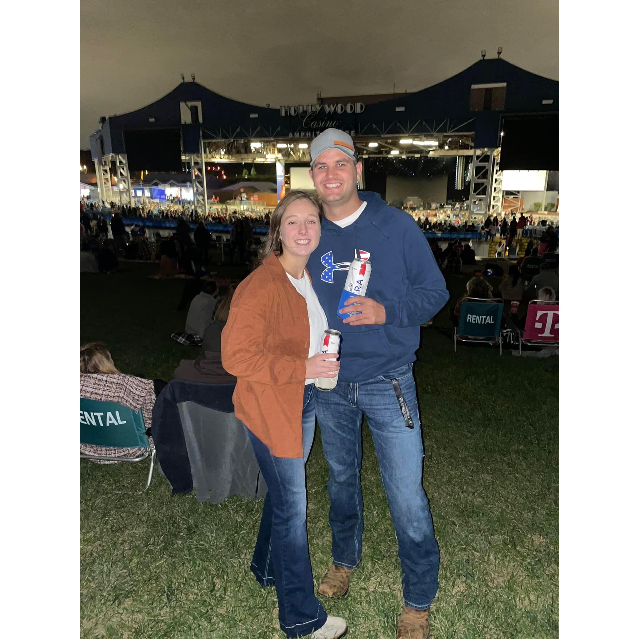 Our first date: Dierks Bentley Concert