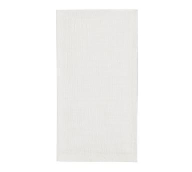 Organic Cotton Casual Napkin, Set of 4 - White