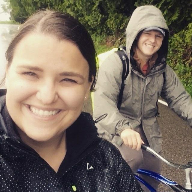 Bikeriding around Mackinac Island, June 2017