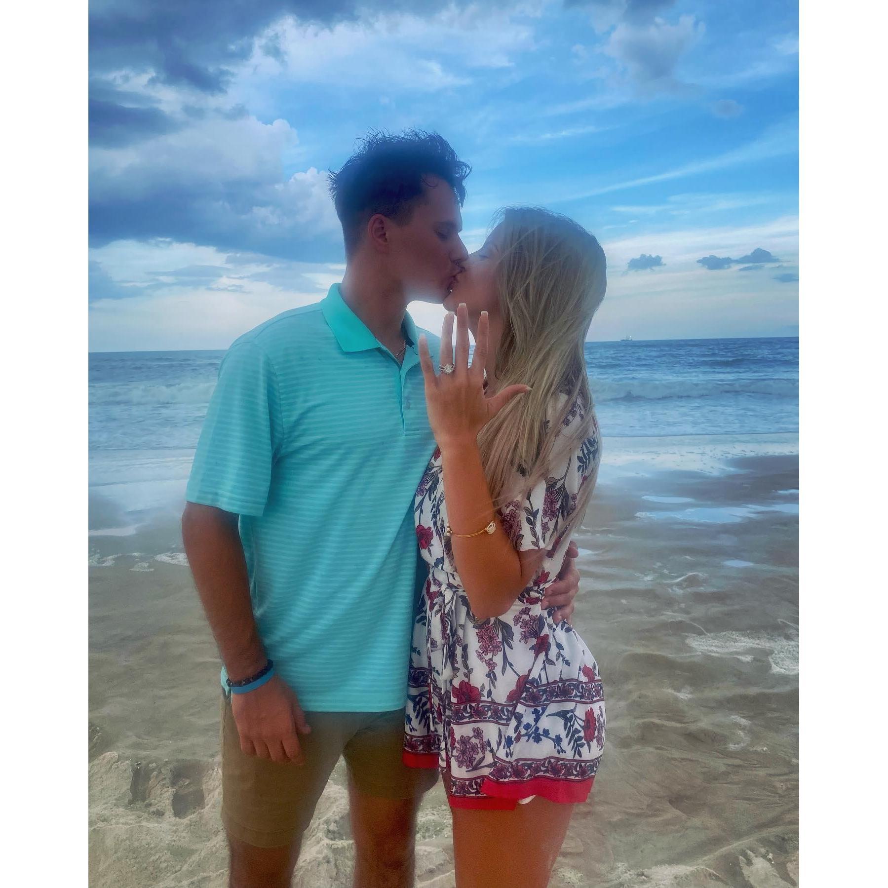 The day of our engagement