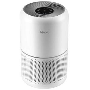 LEVOIT Air Purifier for Home Allergies Pet Hair in Bedroom, Covers Up to 1073 ft² by 56W High Torque Motor, AHAM VERIFIDE, 3-in-1 Filter with HEPA Sleep Mode, Remove Dust Smoke Odor, Core300-P, White