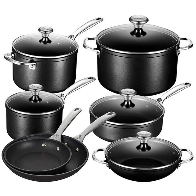 Le Creuset Toughened Nonstick Pro Cookware Set - 12-Piece