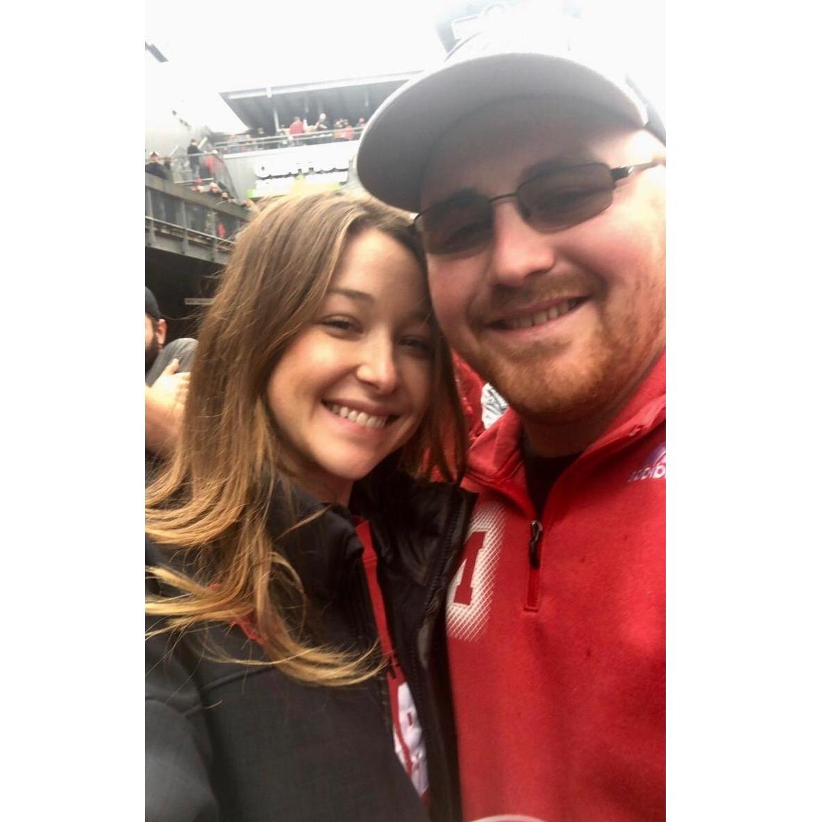 Cornhusker football fun in Lincoln :)