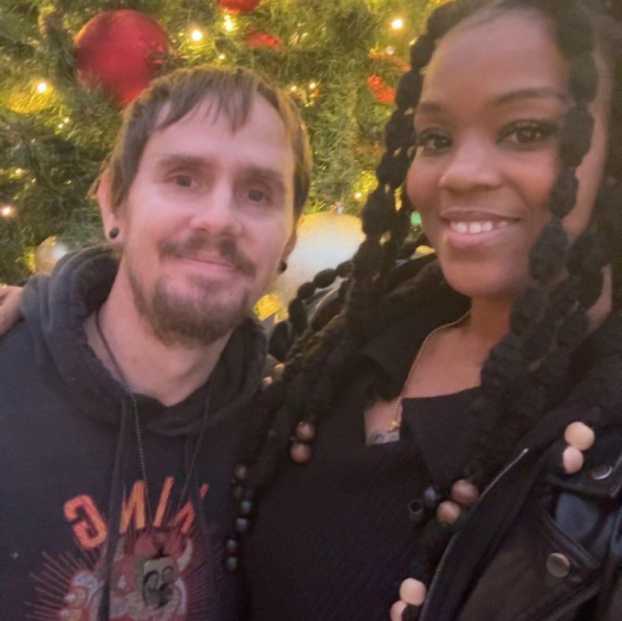 Our 1st date night engaged!! 1 week after I said yes!