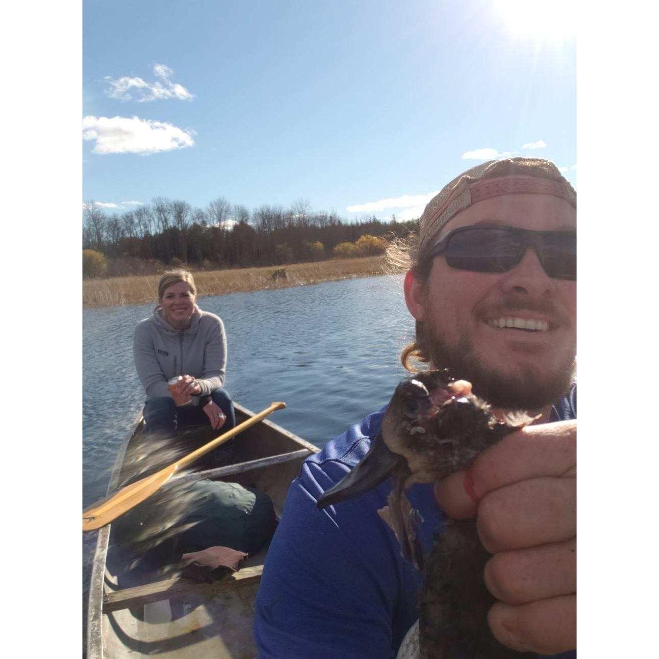 Canoeing/Duck Hunting October 2021