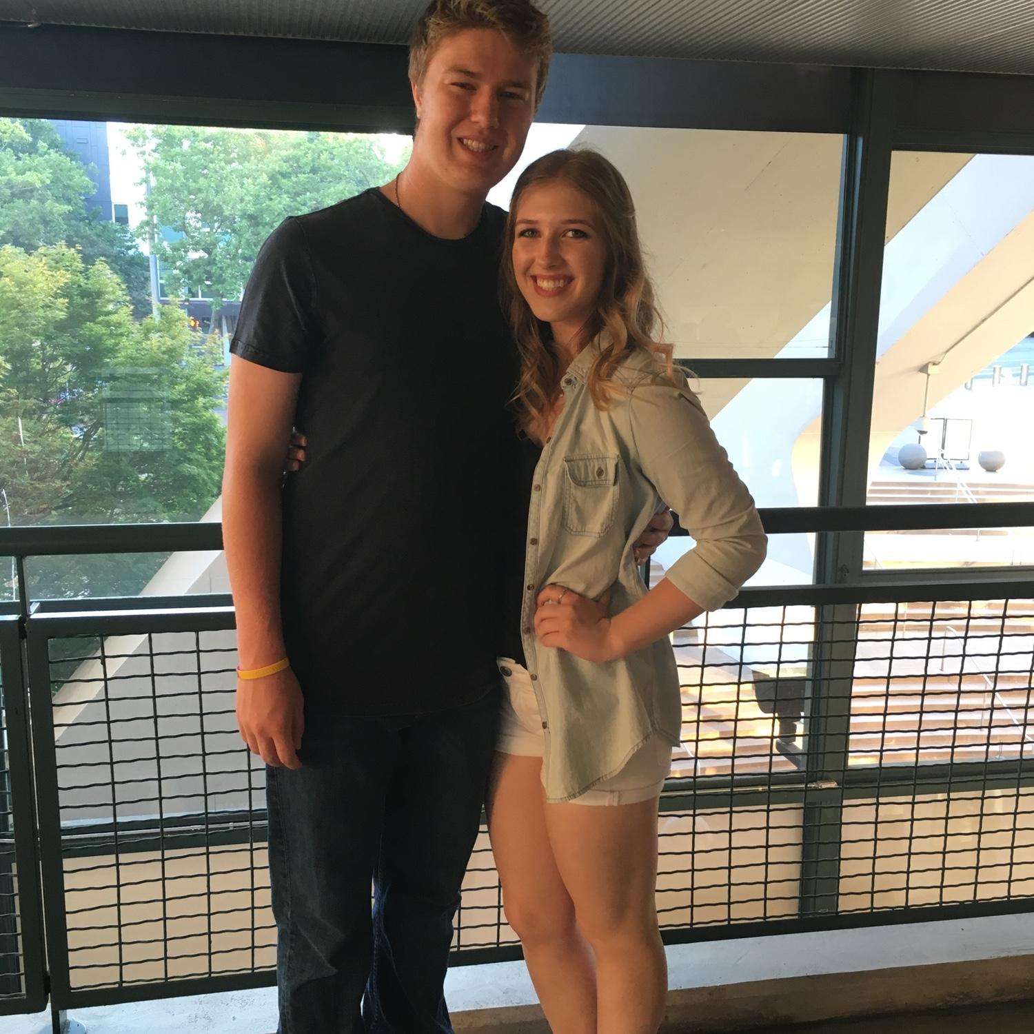 just a couple kids spending as much time together as we could before Jordan moved to SDSU