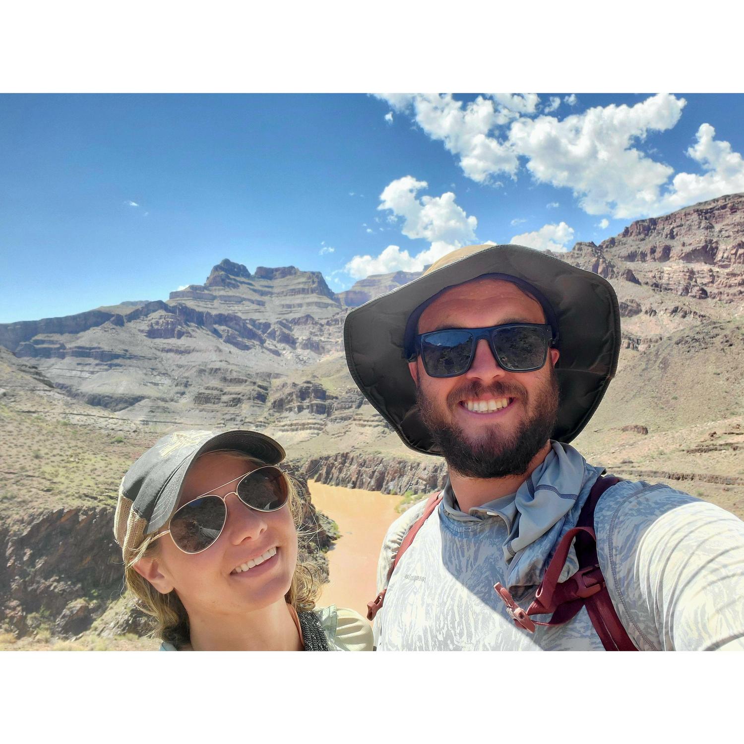 HOT (B)ass camp on the Grand Canyon during our 16 day rafting trip in 2022.
