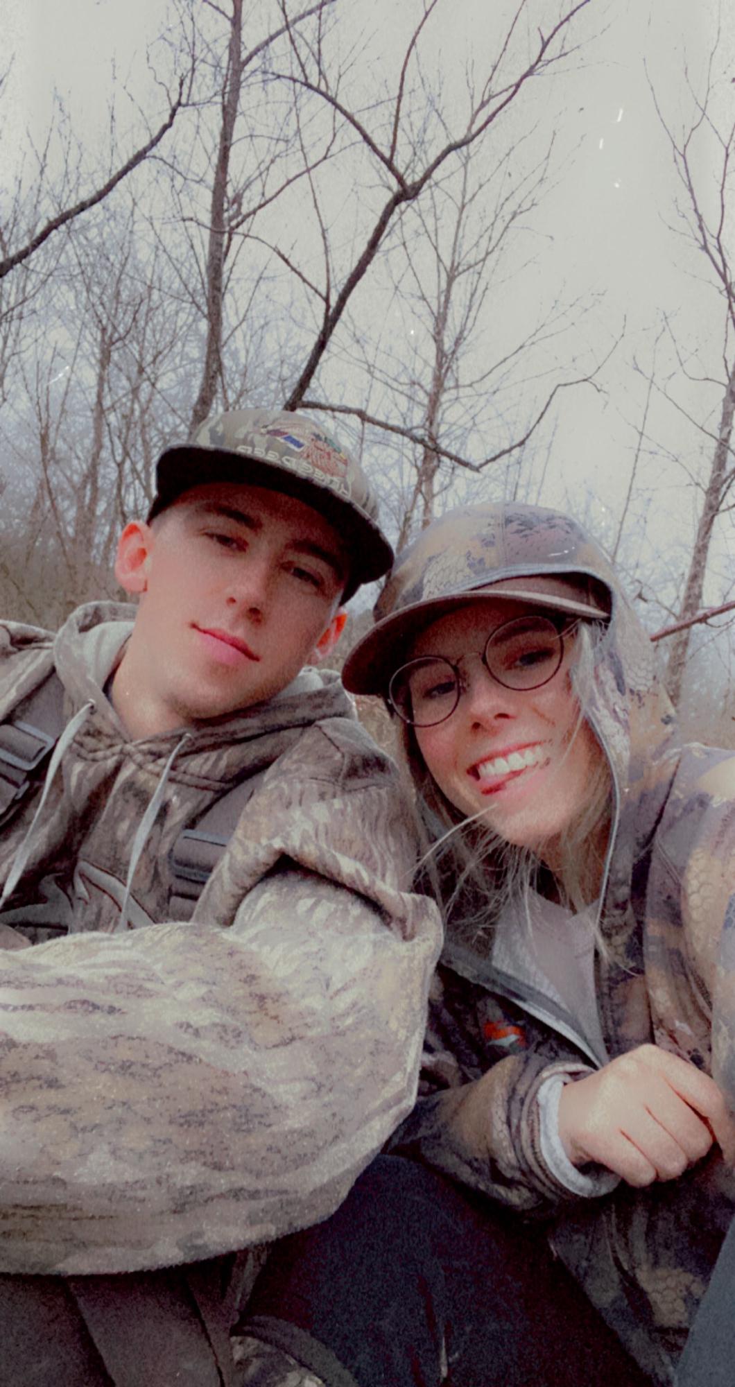 very first photo together (duck hunting)