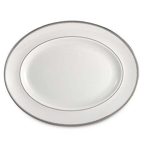 Vera Wang Wedgwood® Grosgrain 13.75-Inch Oval Platter
