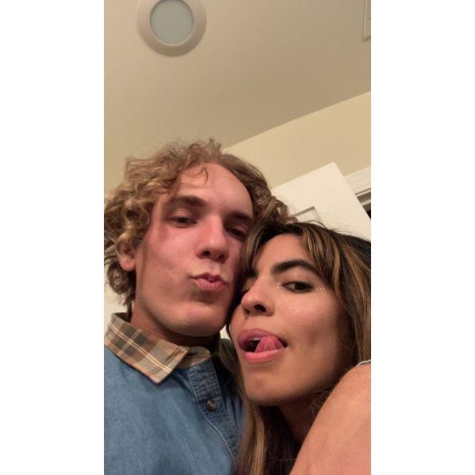 First day of us as boyfriend & girlfriend.