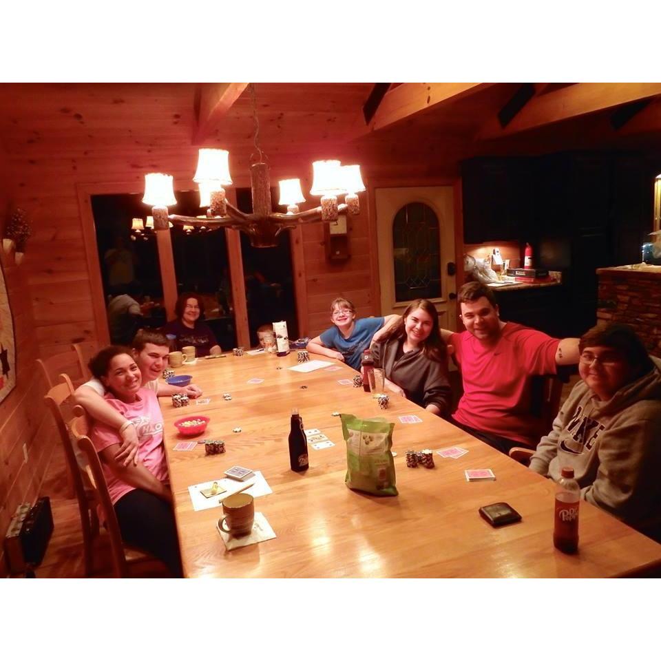 Brody's birthday cabin trip