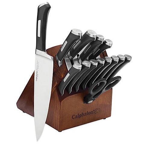 Calphalon® Precision Self-Sharpening 15-Piece Cutlery Set with SharpIN™ Technology