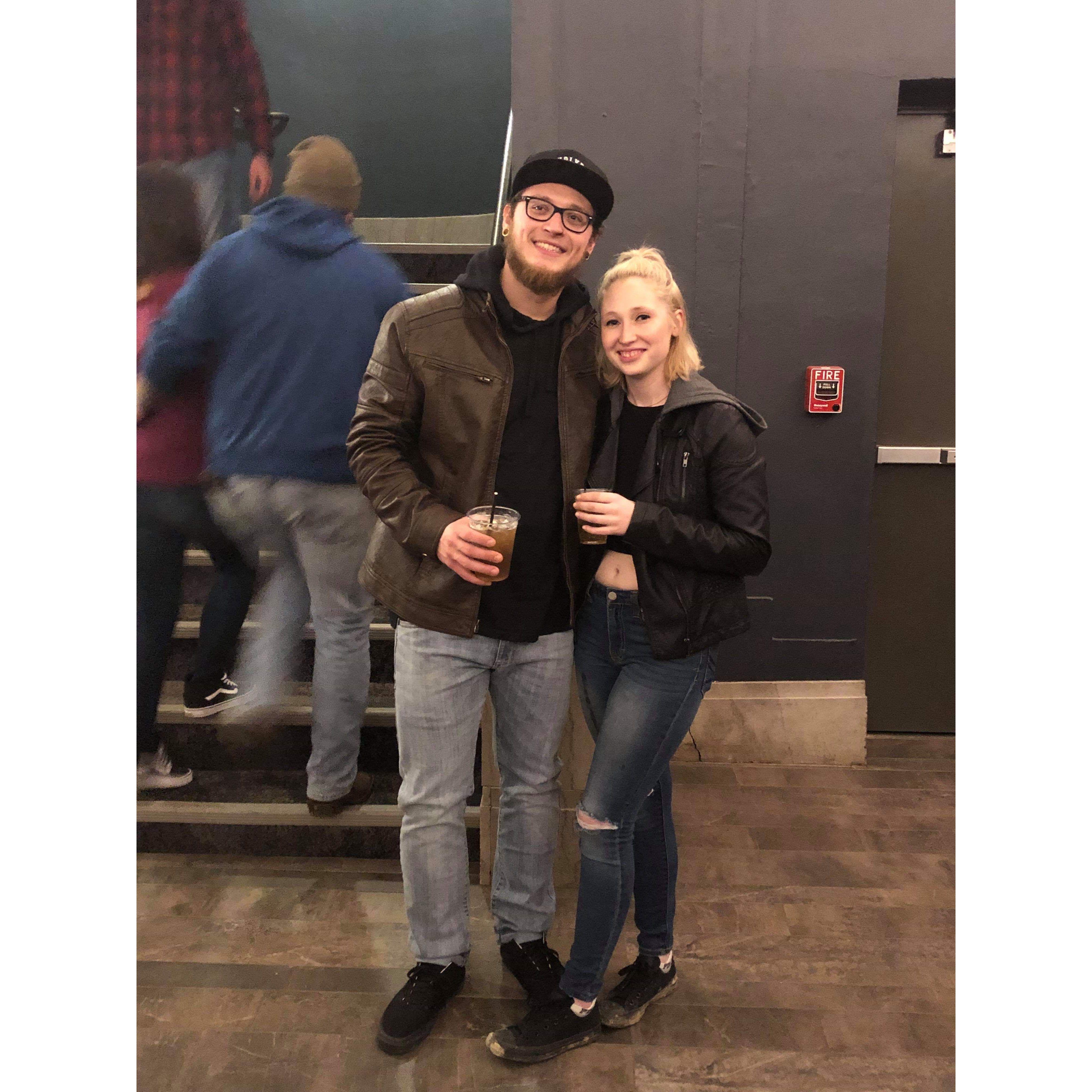 Cody Jinks, our first concert together. 2019