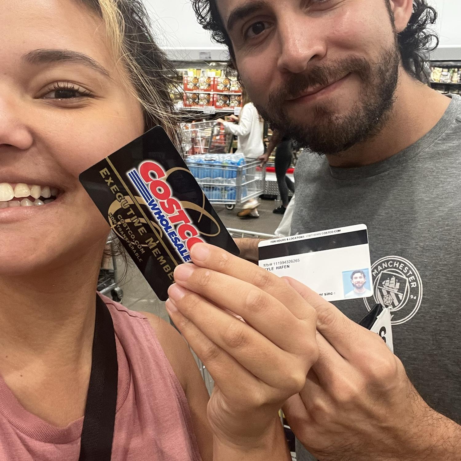 Adulting = Having our own Costco membership