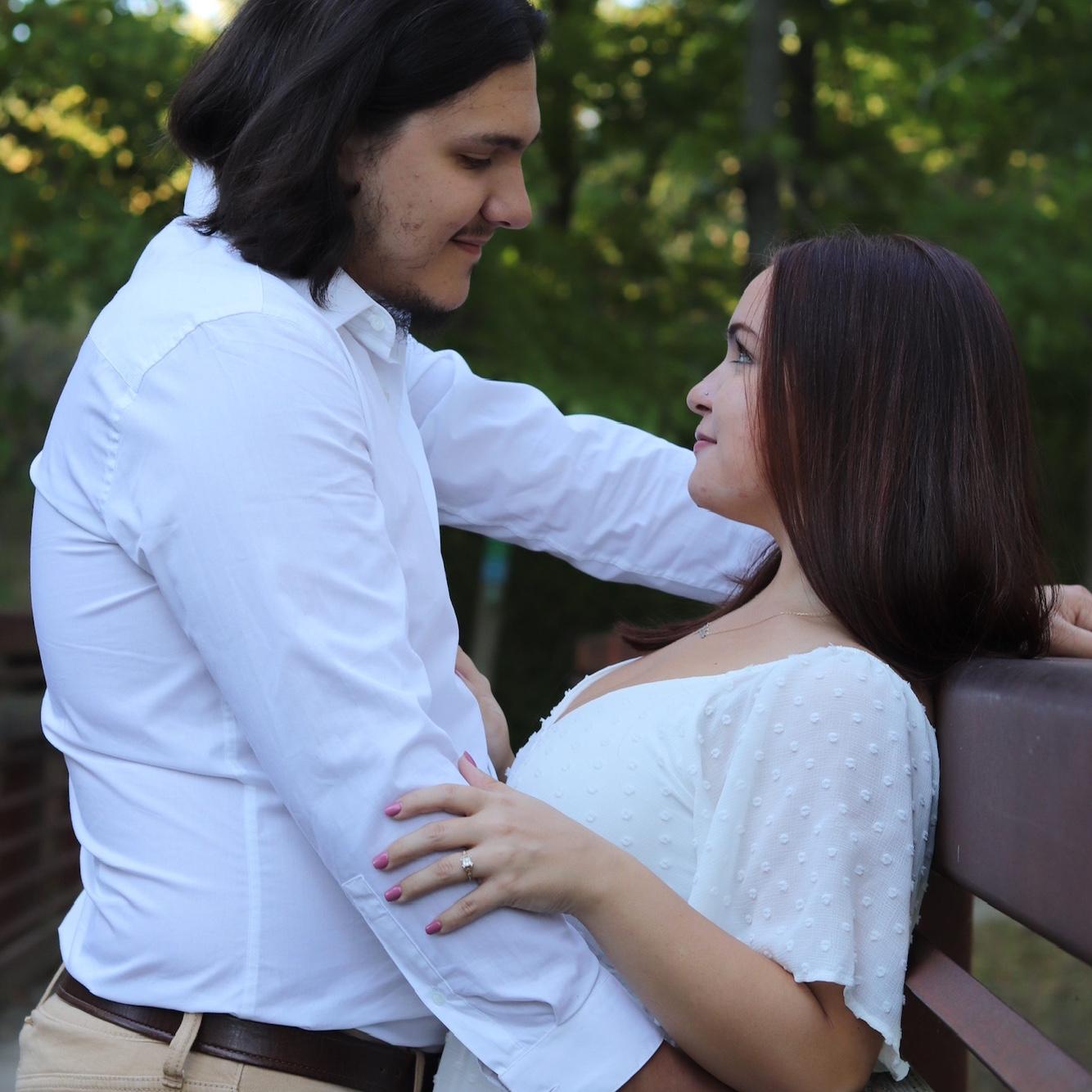 maid of honor took this photo - and basically any good photo of us on this website