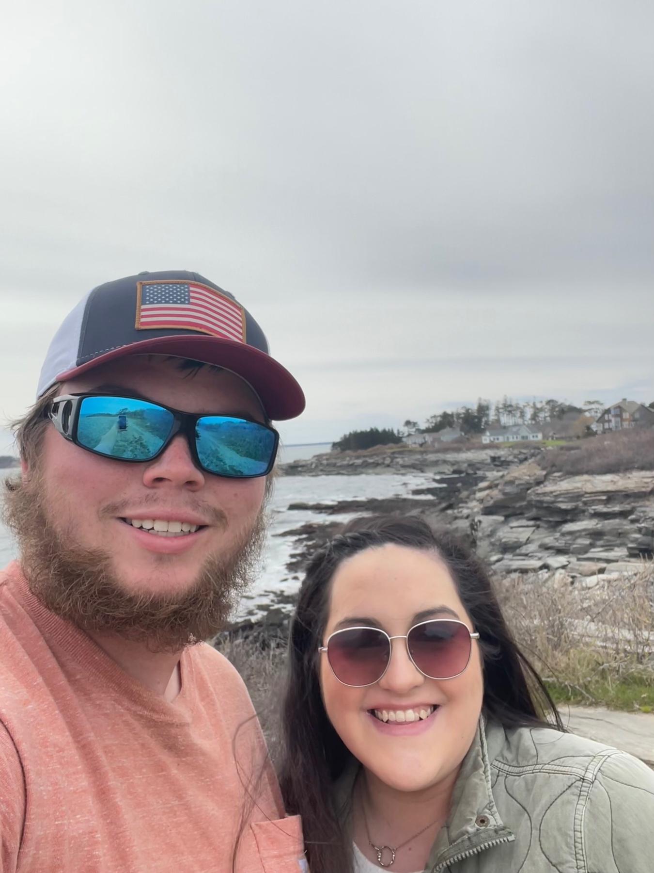 Our first picture together on our first date