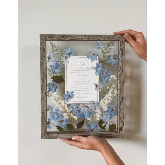 Custom Pressed Flower Frame