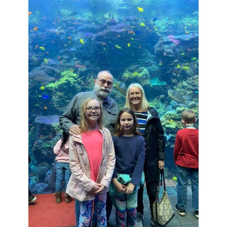 Jennifer's parents, David and Kat Porter with Kaitlyn & Ashlyn