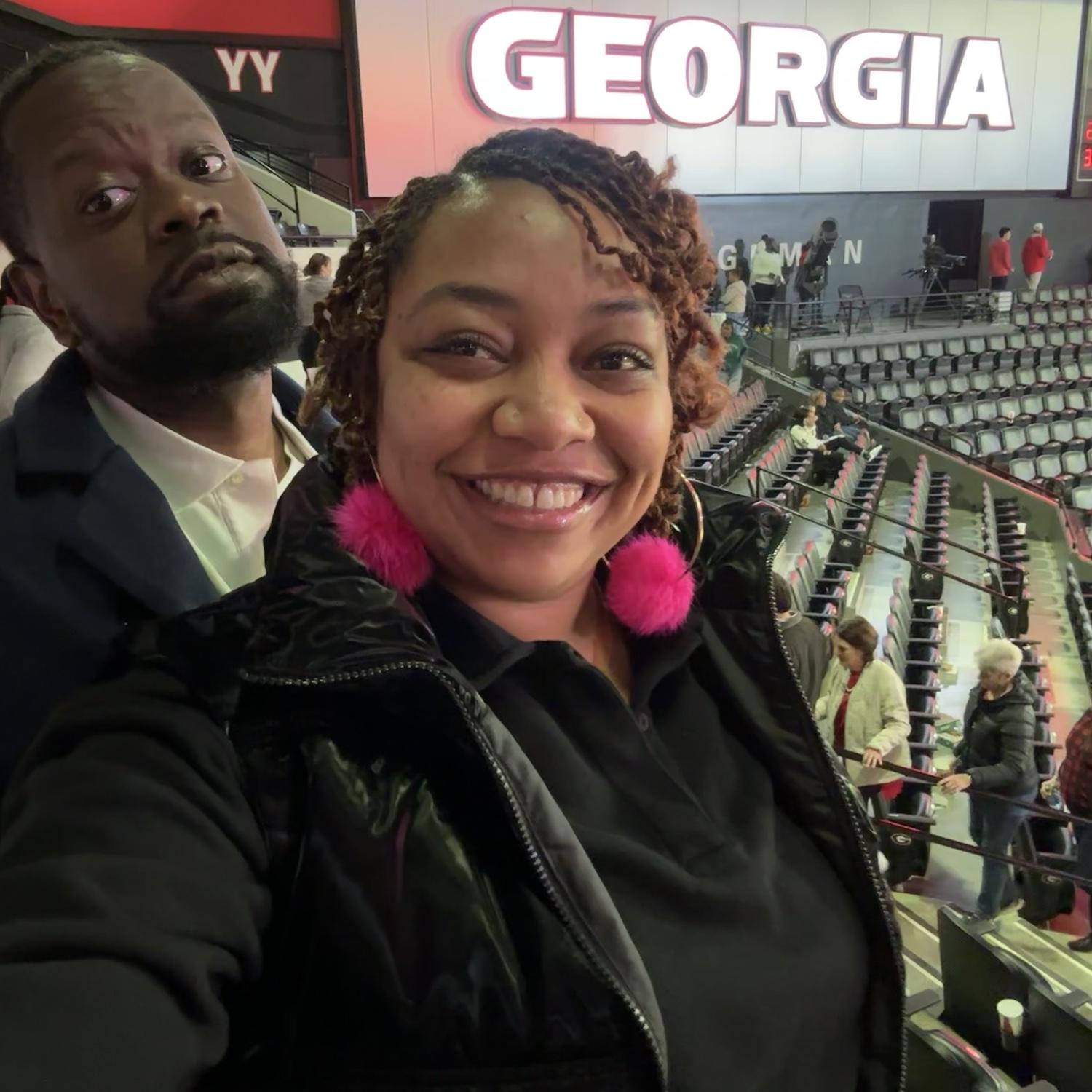 UGA vs. LSU girls 🏀 game in Athens