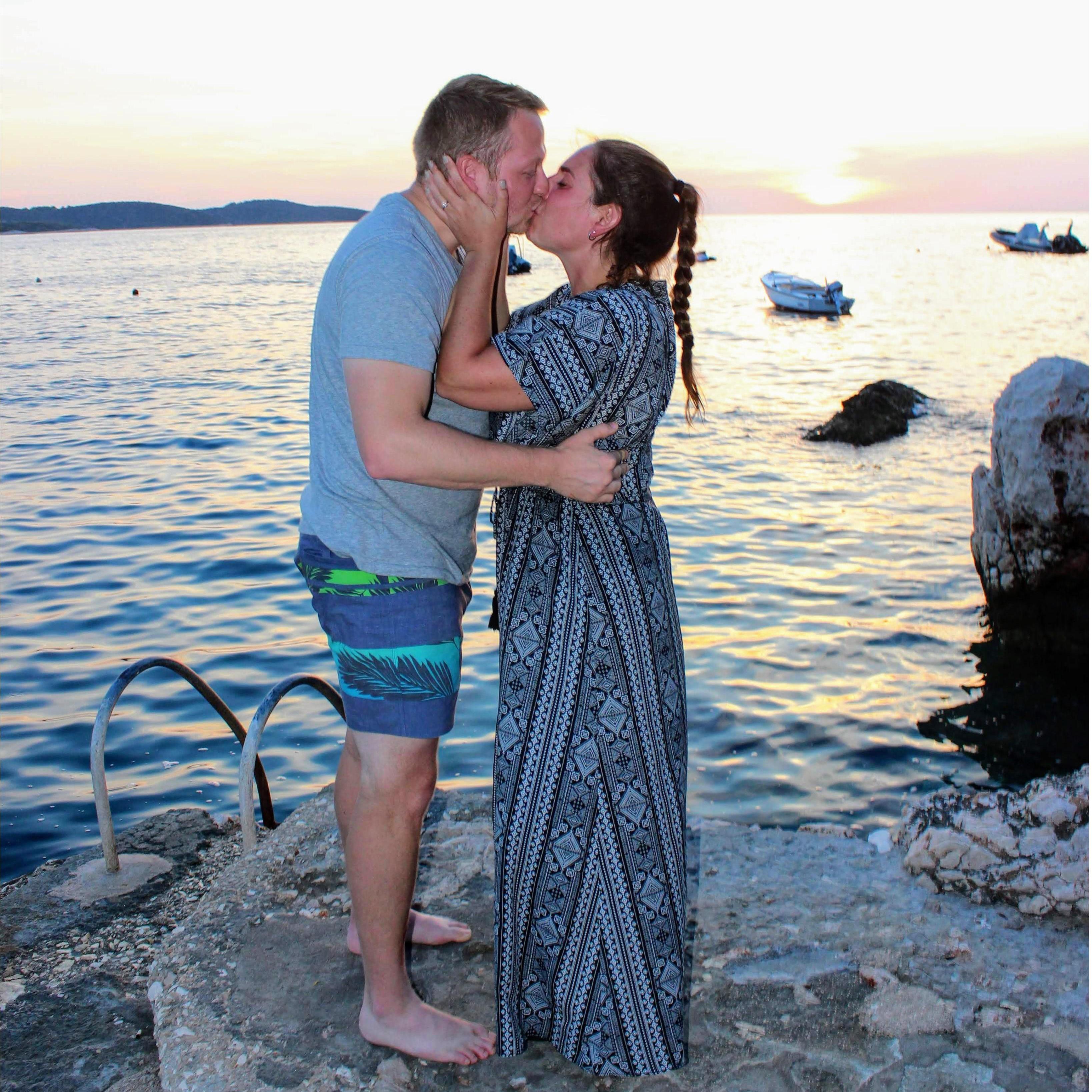 Hilary said "YES!" in Hvar, Croatia (Sept 6, 2018)