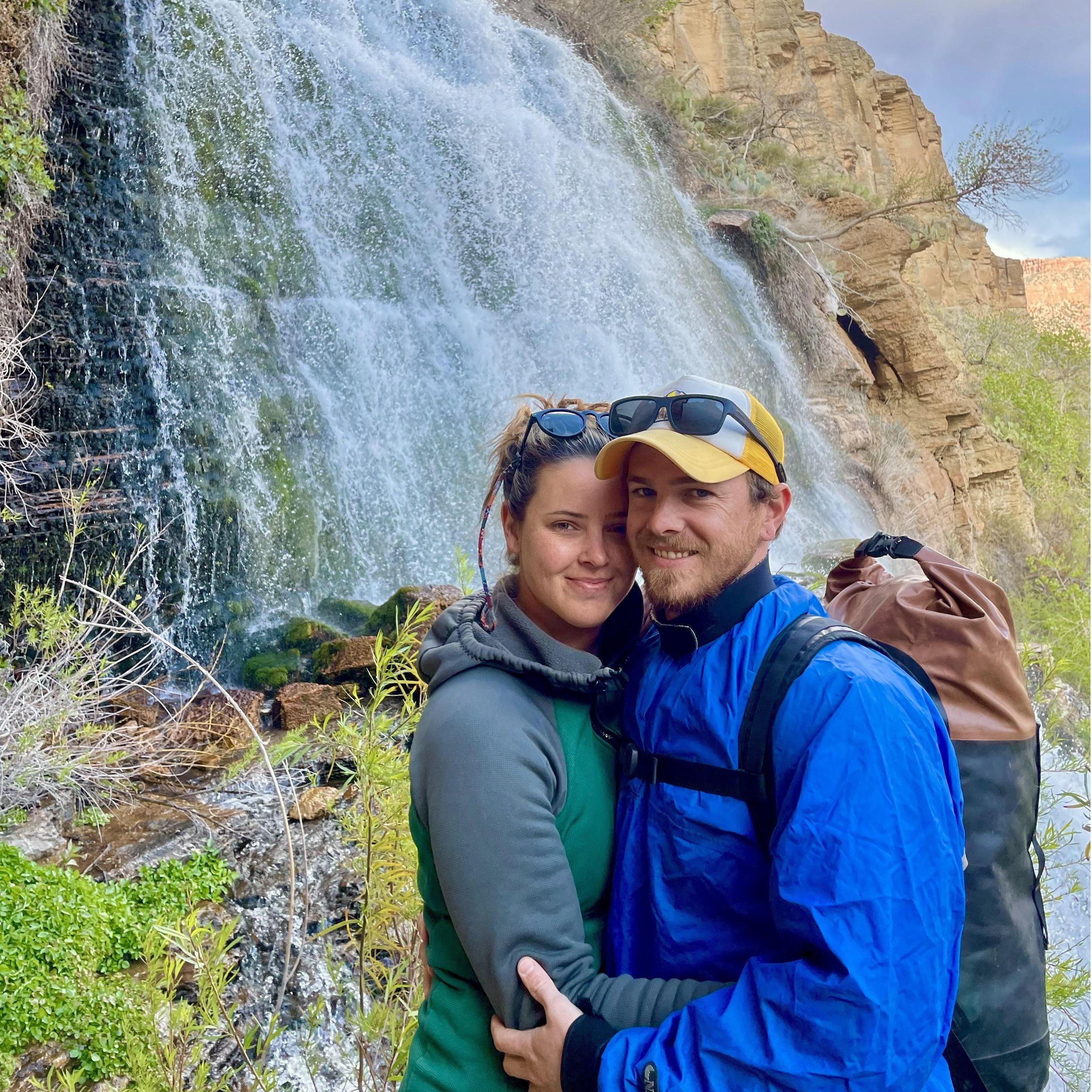 Thunder Falls in the Grand Canyon