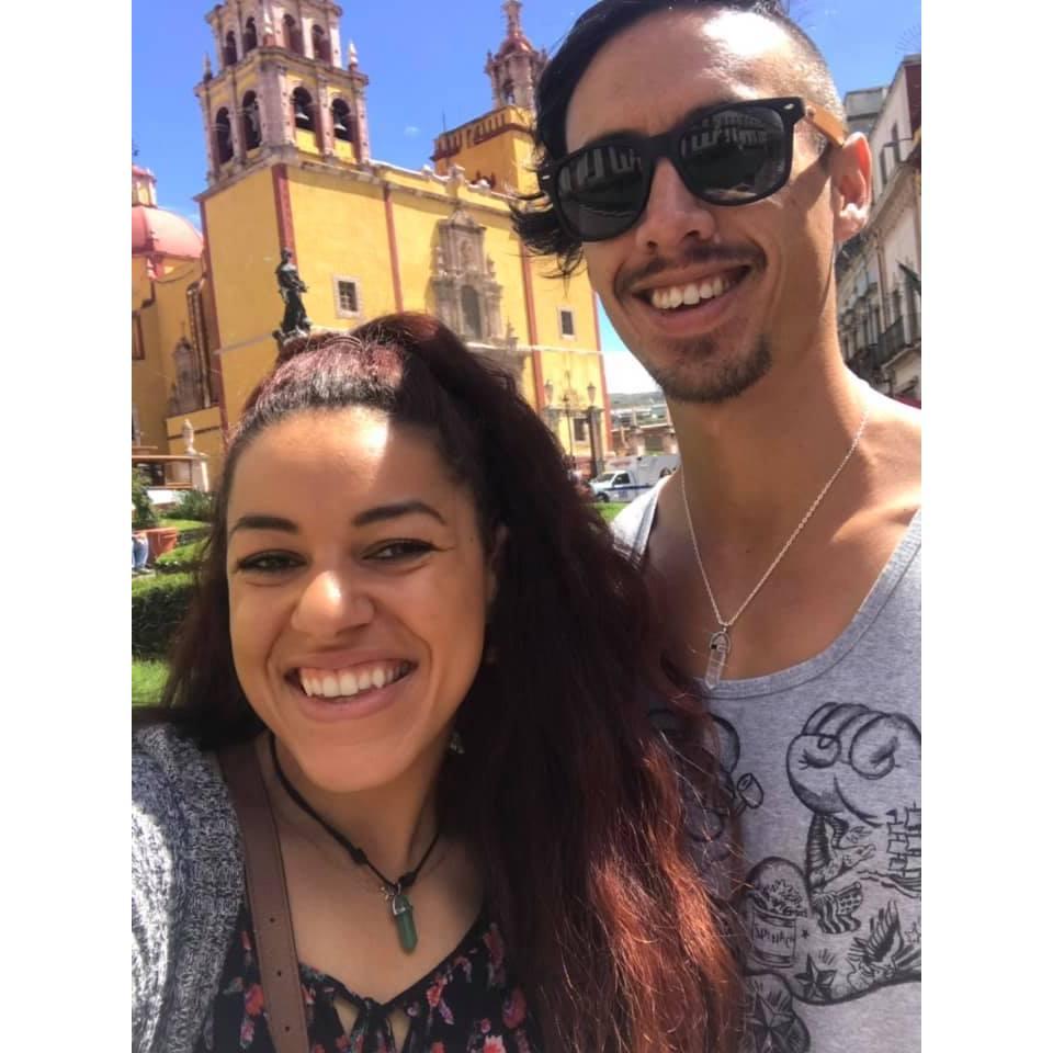 Traveling to Mexico for the wedding of our dear friends, Angelique and Jordan, who are now in our wedding party!