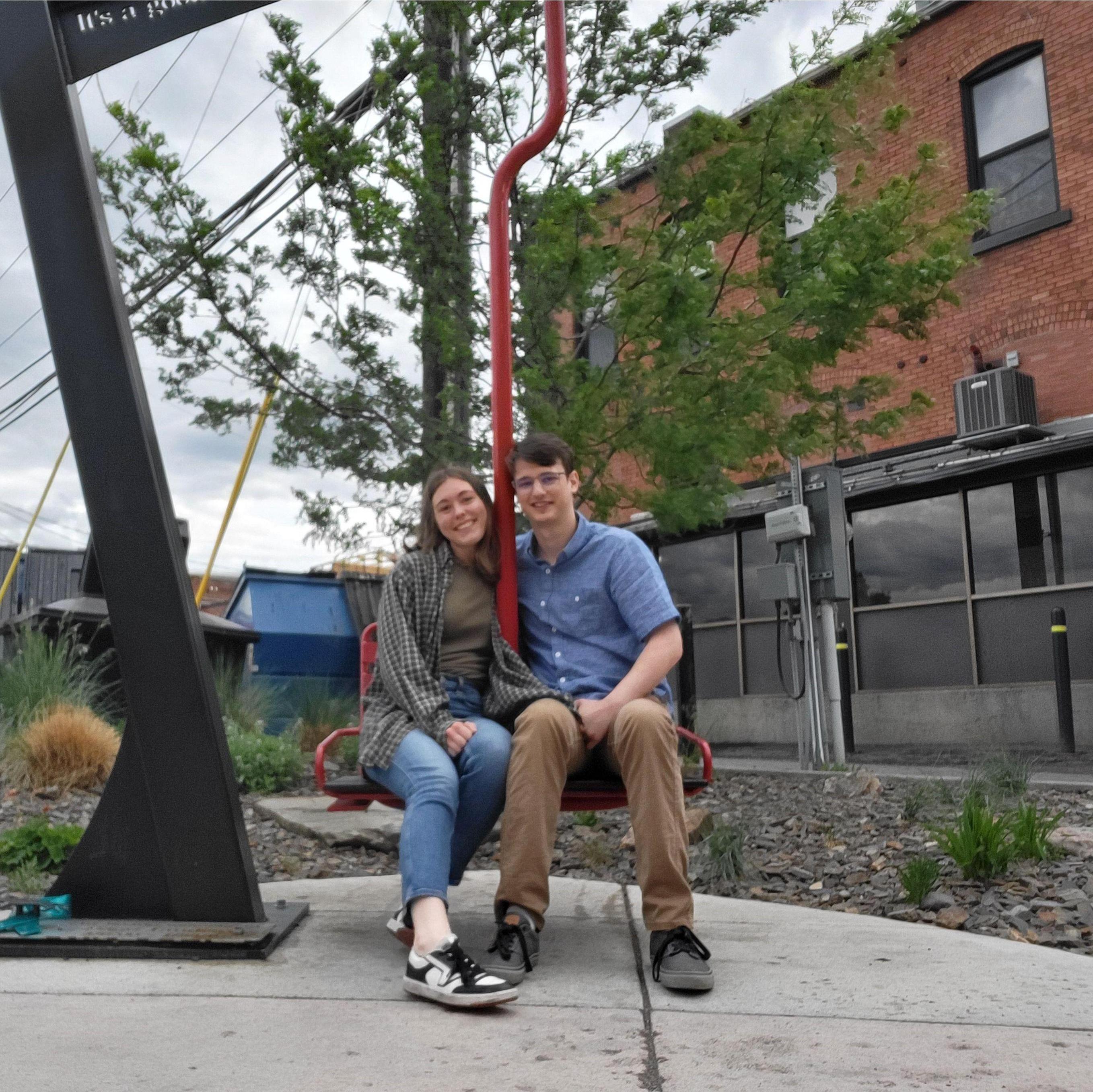 Downtown Bozeman after Jake's birthday dinner