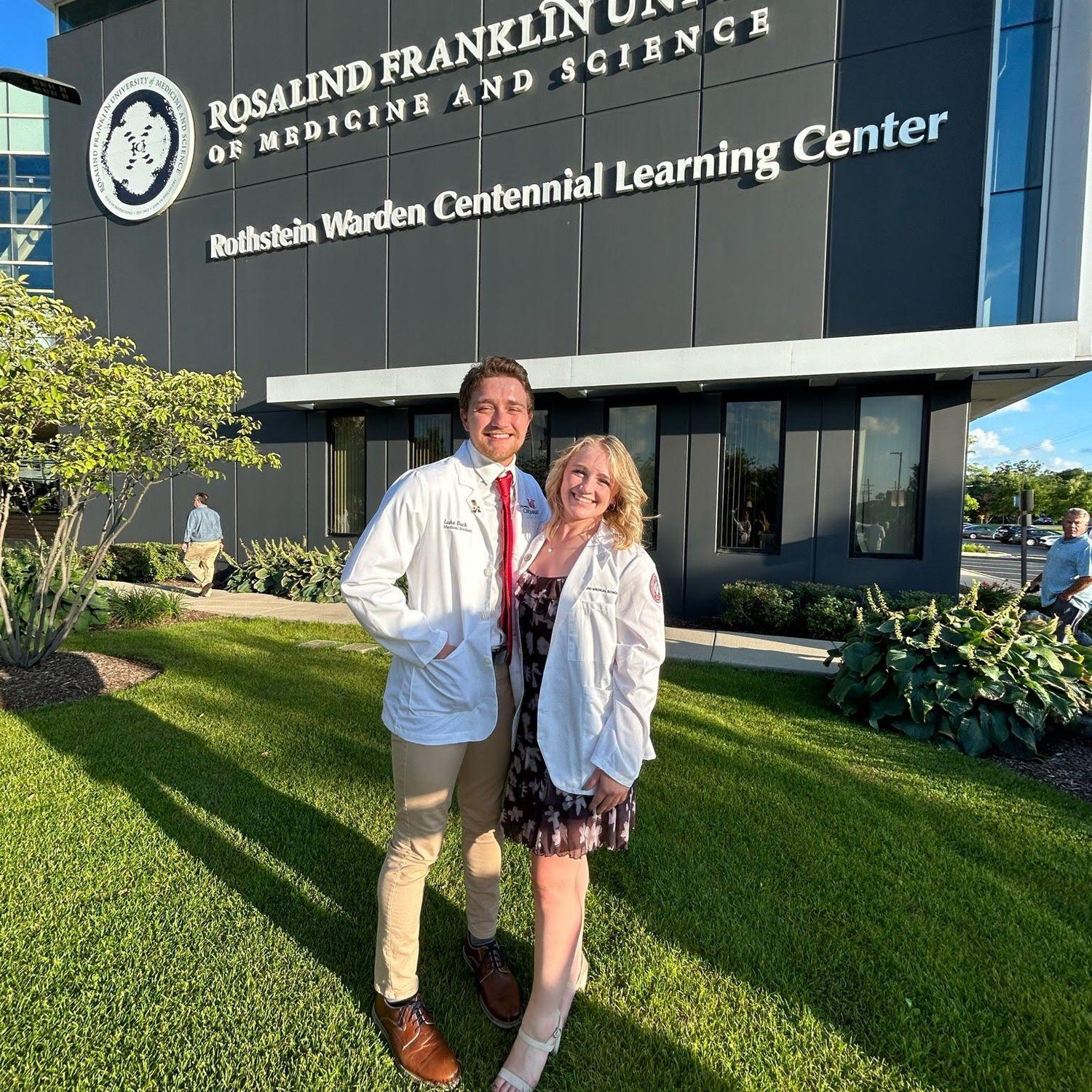 Maddison's White Coat ceremony. August 2023