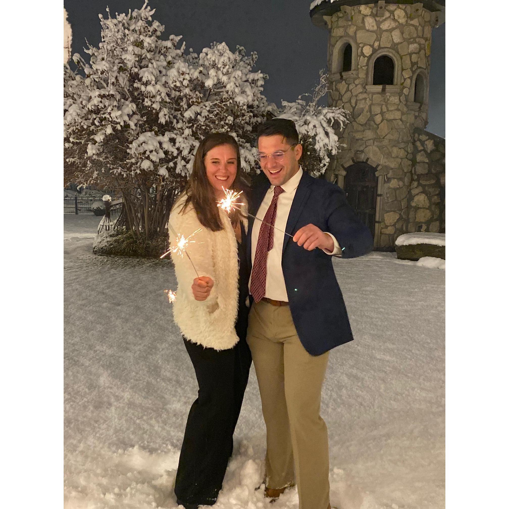 Sometimes we wear clothes other than ski pants!