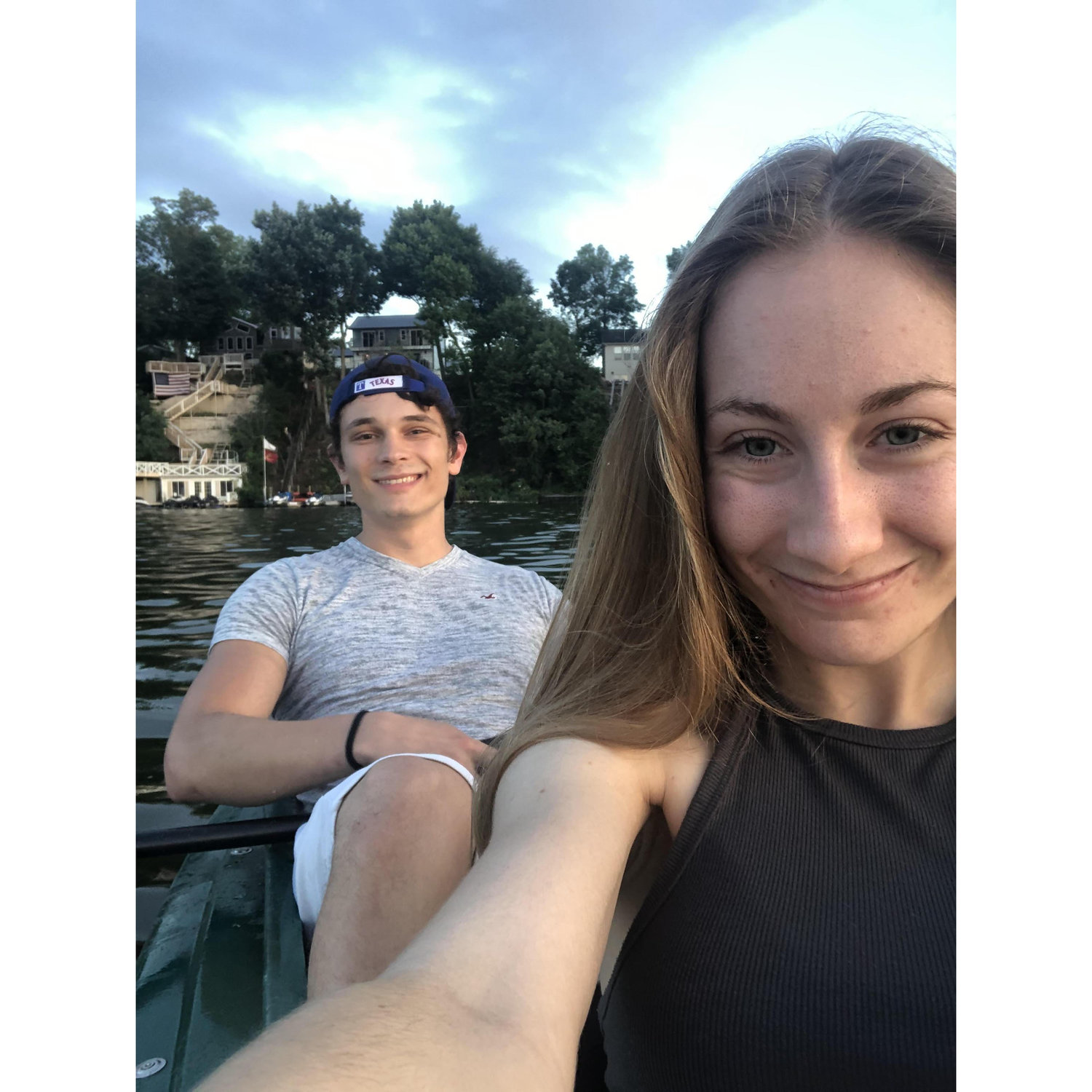 Kayaking on Lake Freeman