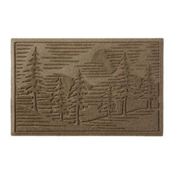 Everyspace Recycled Waterhog Doormat, Pine Trees
