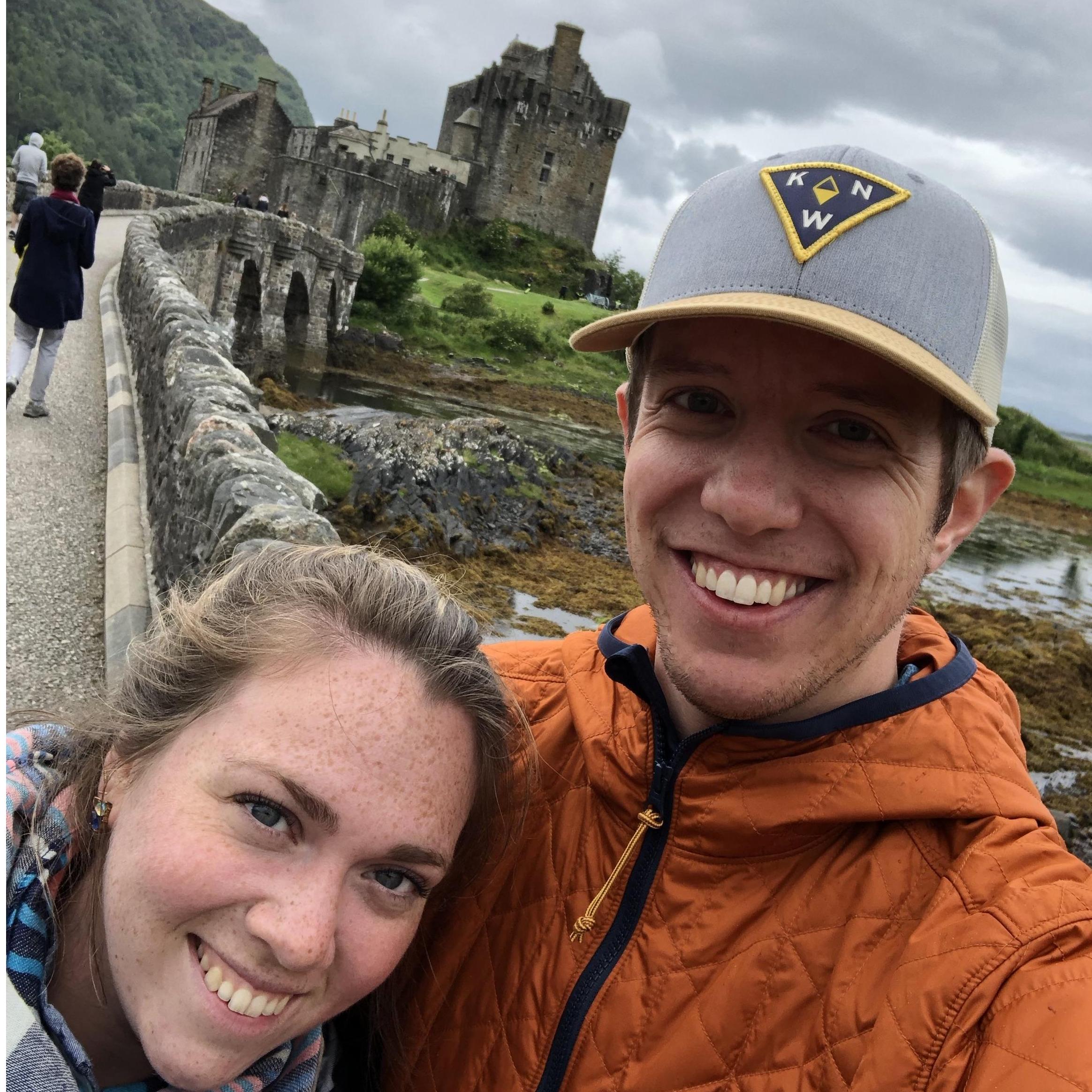 Another pic from Scotland, pre-downpour.