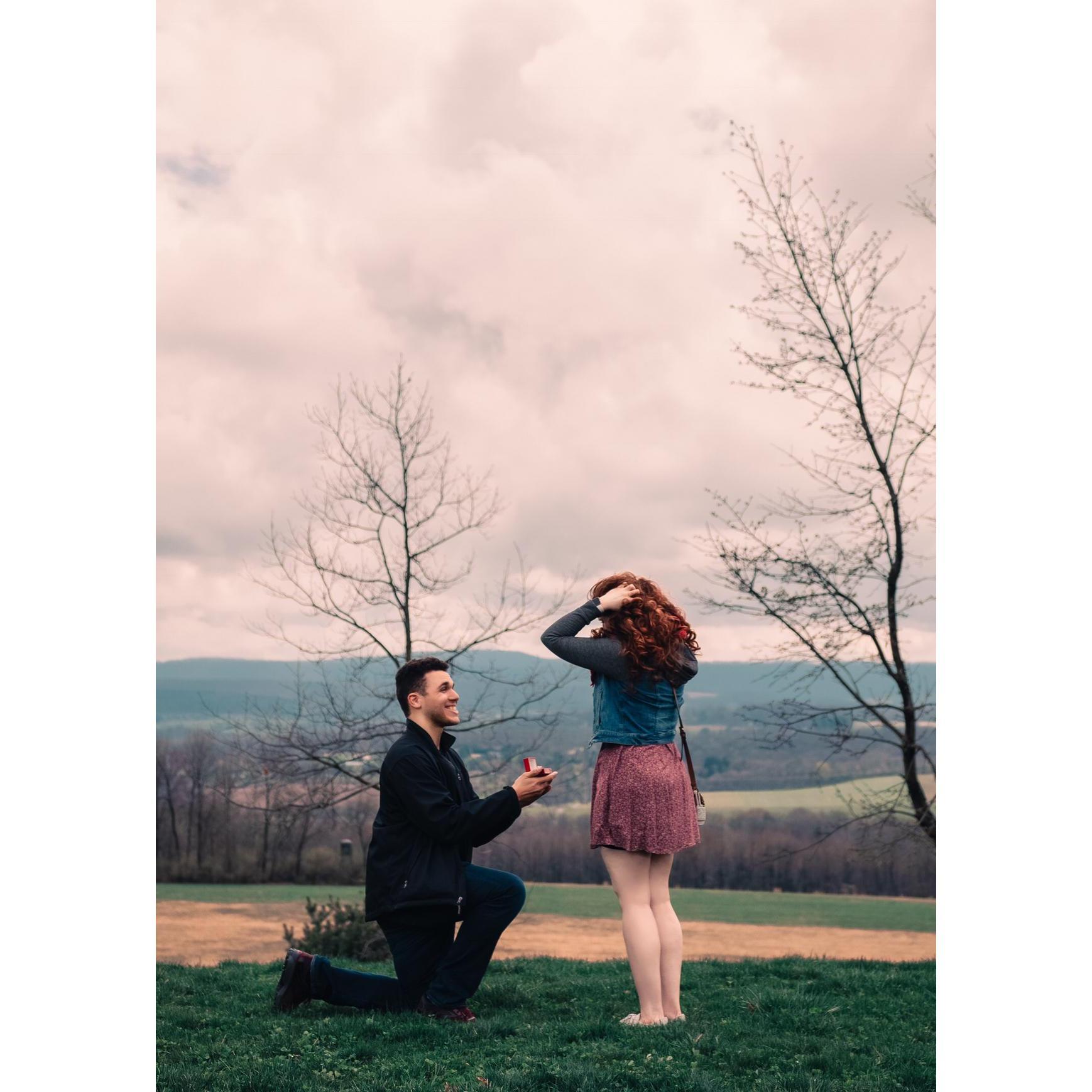 The first step to the beginning of forever