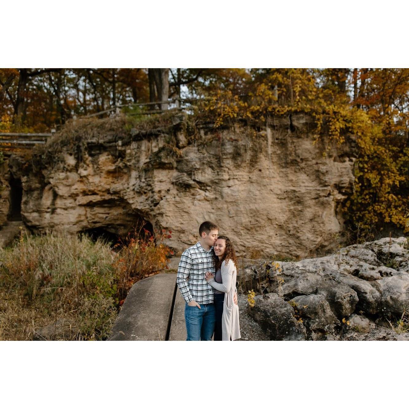 Ty and Morgan met at Physical Therapy School at Des Moines University. A Christmas bar crawl is what brought them together.