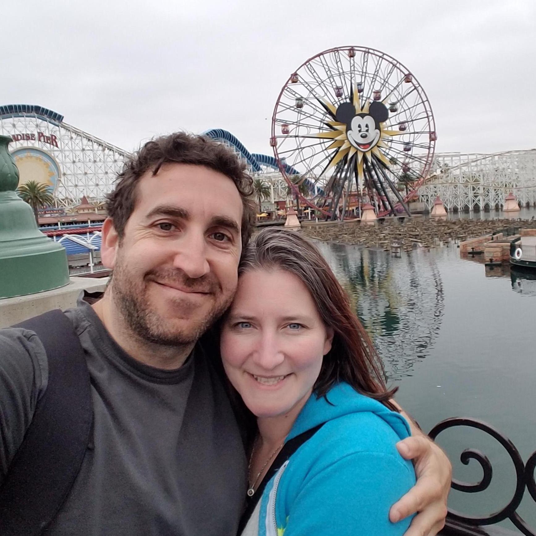 One of many Disneyland adventures (don't tell the kids)