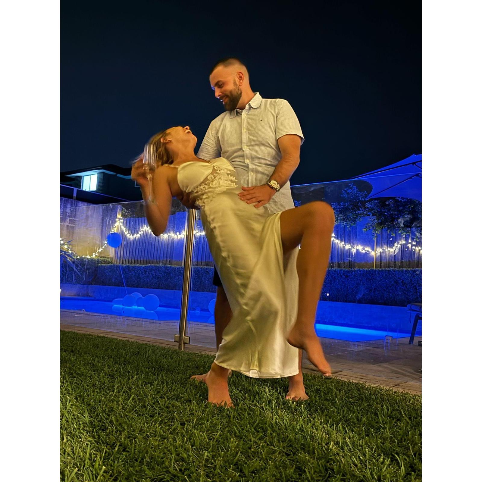 We got engaged!